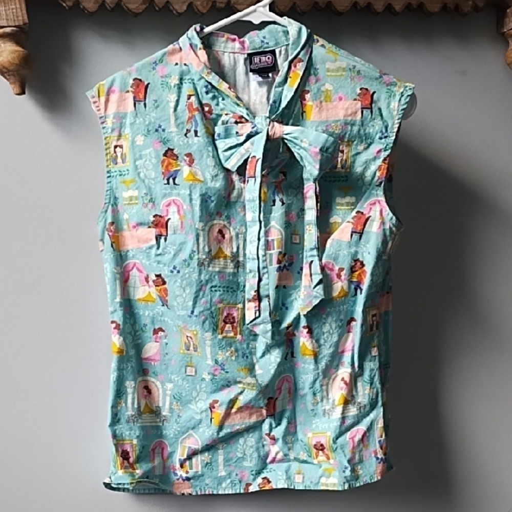 Retrolicious Beauty and the Beast Blouse